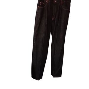 Vintage Guess Jeans USA 199 Relaxed Leg Black Denim Mens Made in‎ USA 42x35 Y2K